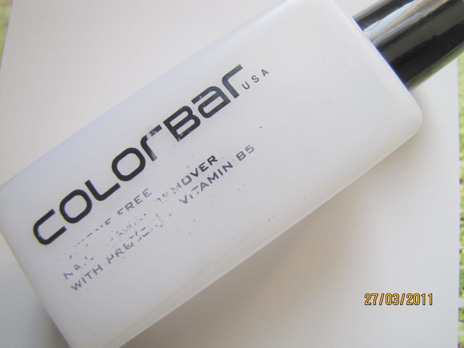 Colorbar Nail Polish Remover Review