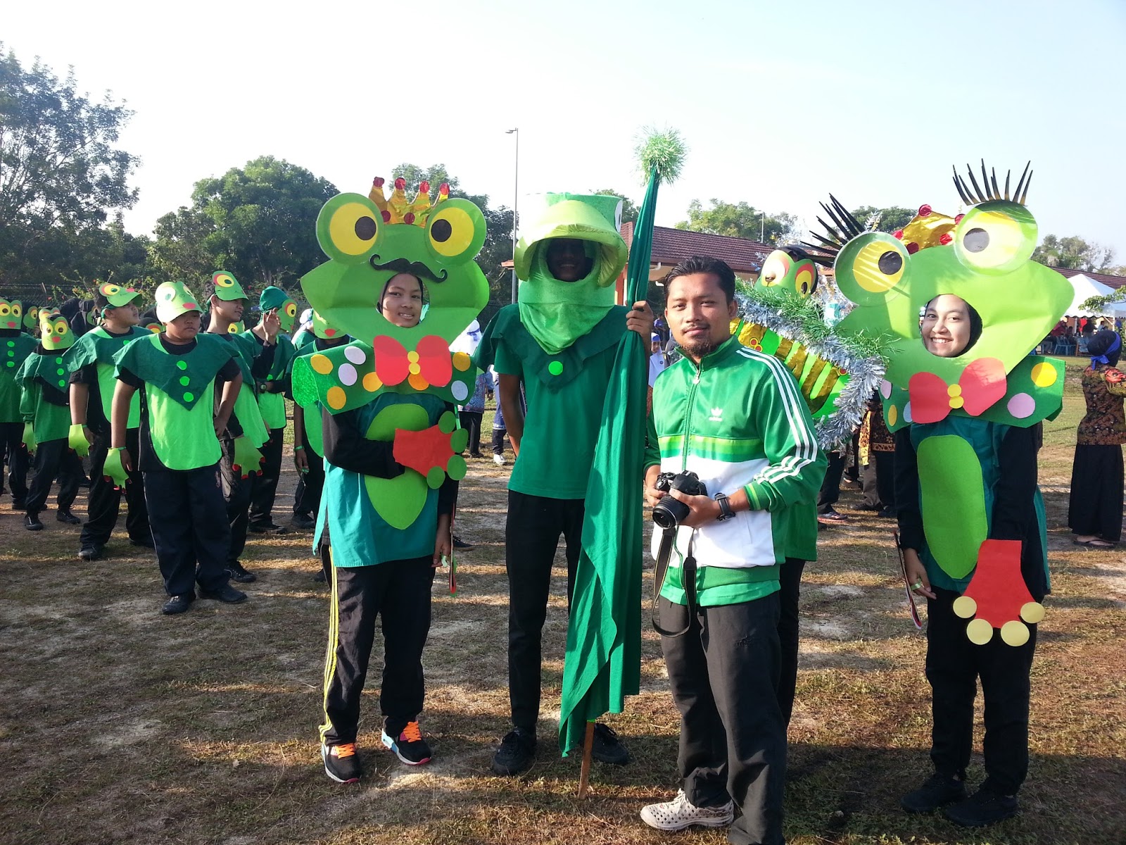 maskot rumah sukan hijau - Eric Simpson