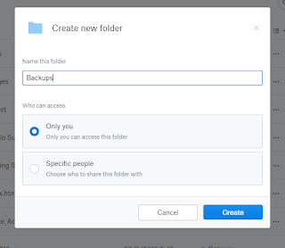 Dropbox create folder Dropbox create folder