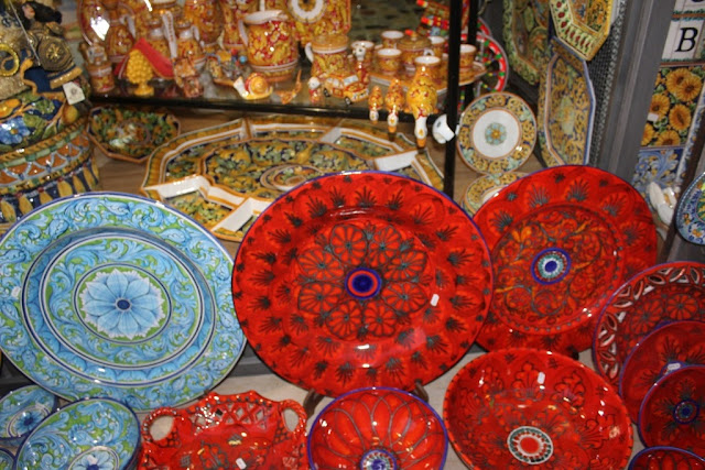 ceramiche siciliane a taormina