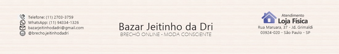 Bazar Jeitinho da Dri - Bazar e Brechó Online