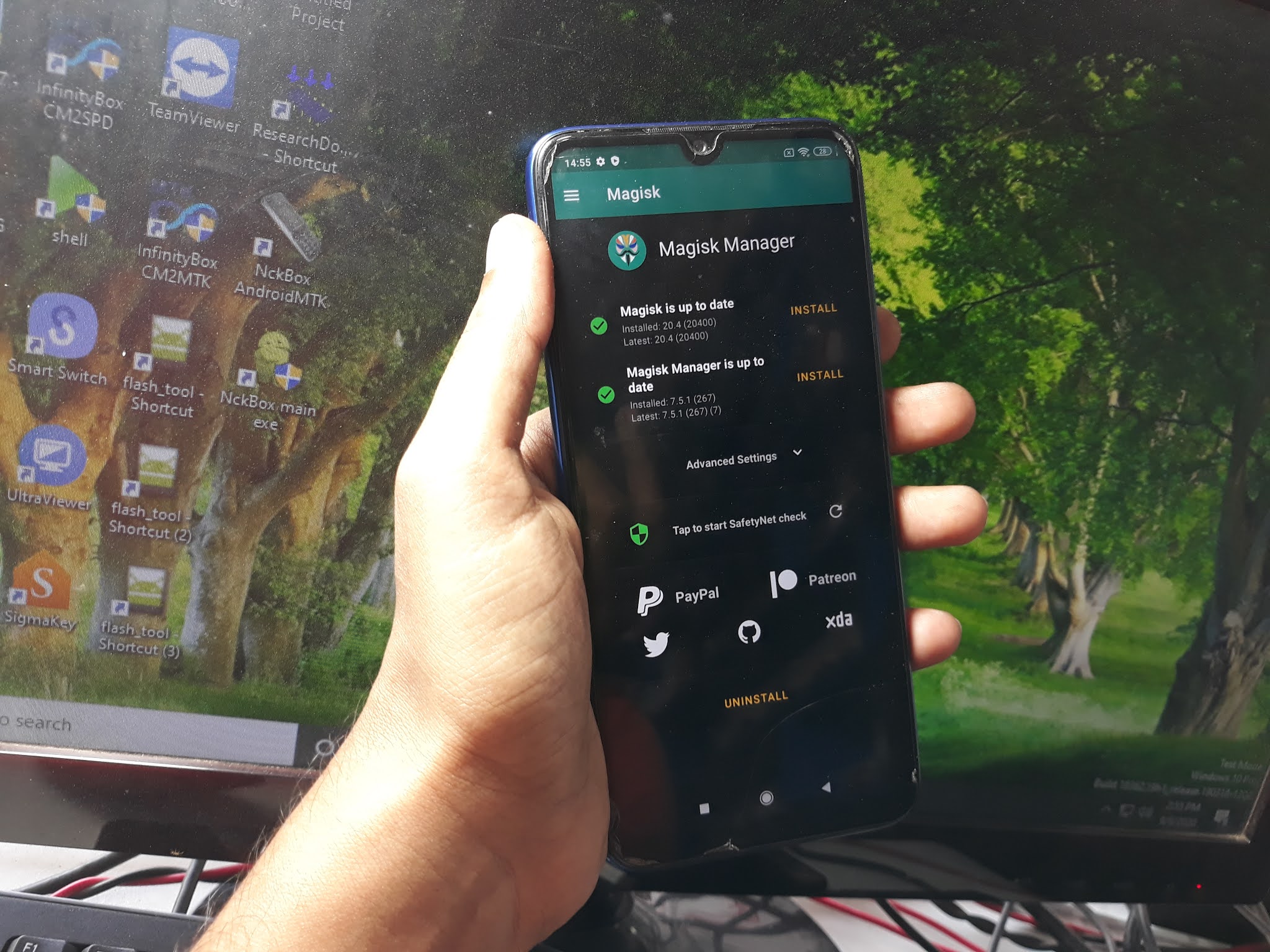 note 7 pro android 10