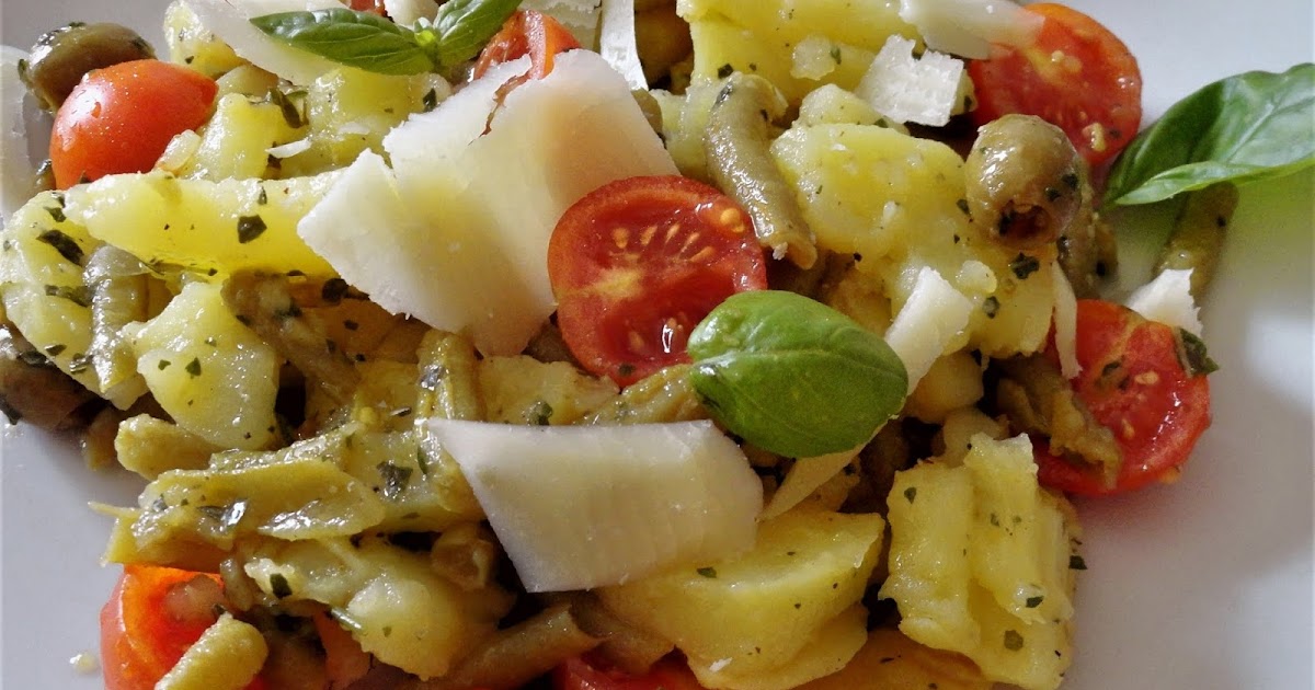 Maria kocht: Mediterraner Kartoffelsalat / Mediterrán burgonyasaláta