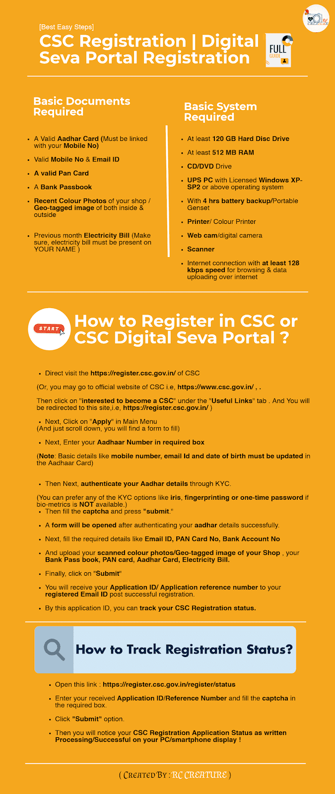 csc digital seva registration