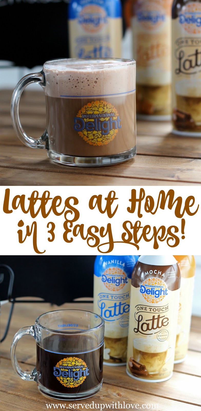 Served Up With Love Lattes at Home in 3 Easy Steps!