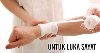 Untuk luka sayat