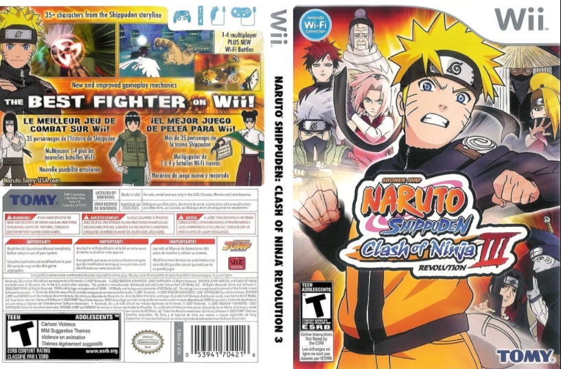 Game Emulator Dolphin Naruto Shippuden Clash of Ninja Revolution 3 ISO For Android Game no Mi