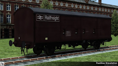 Fastline Simulation: A VCA from the first lot is seen after being recently repainted in maroon livery.