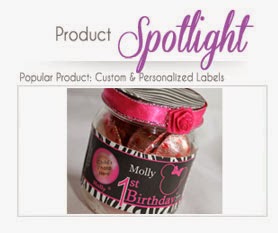 Personalized Baby Jar Labels