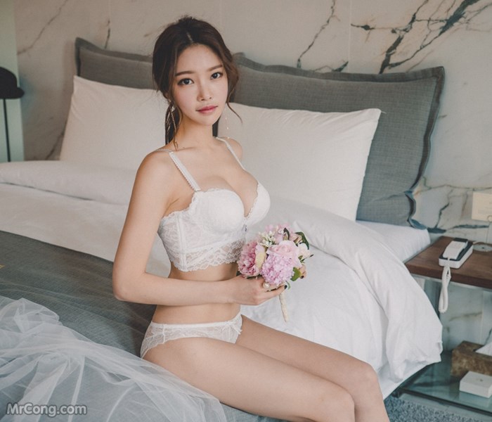 Park Jung Yoon's beauty in underwear in April 2017 (149 photos)