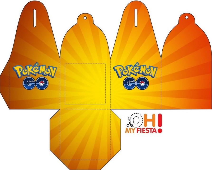 Pokemon Go Free Printable Boxes. Oh My Fiesta! for Geeks