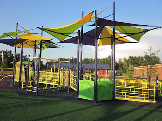 ADA Accessible Playground at Mocksville Community Park © Katrena