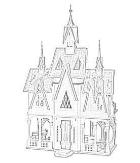 Frozen II Arendelle Castle Playset coloring pages coloring.filminspector.com