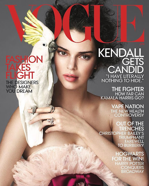 Kendall Jenner en la revista Vogue dice que no es homosexual y habla de tener hijos