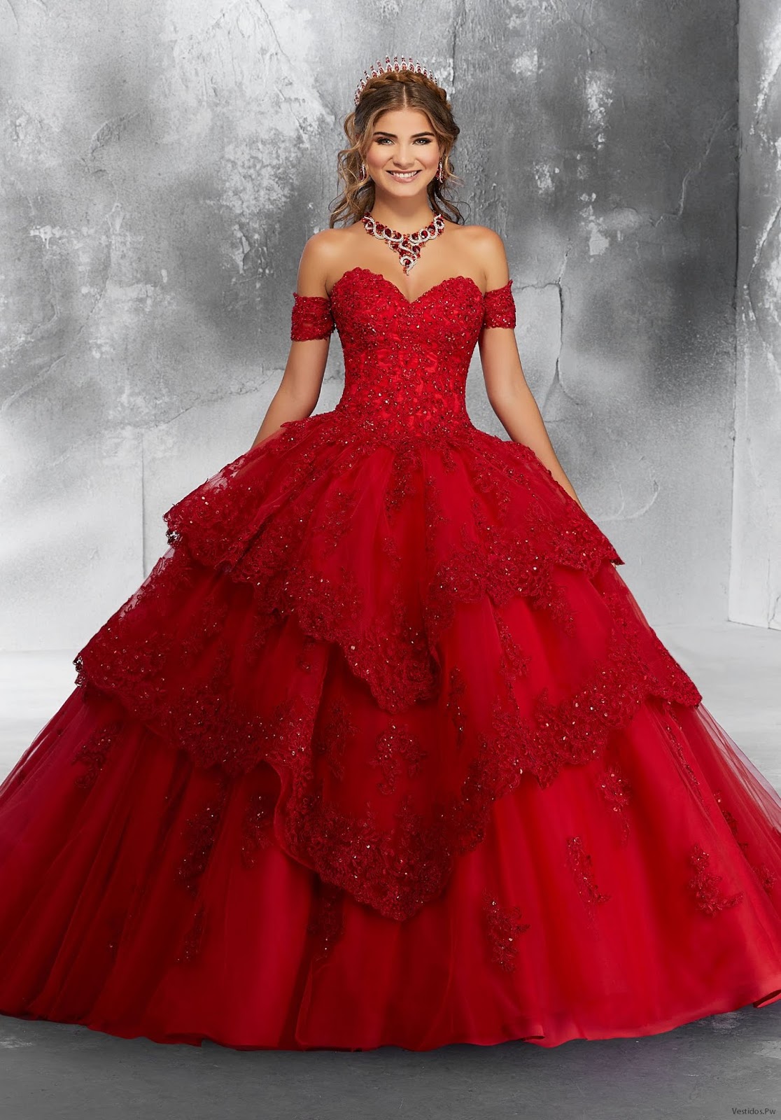 COLECCIÓN 2019】19 Vestidos de Color Rojo | | Moda - 2020