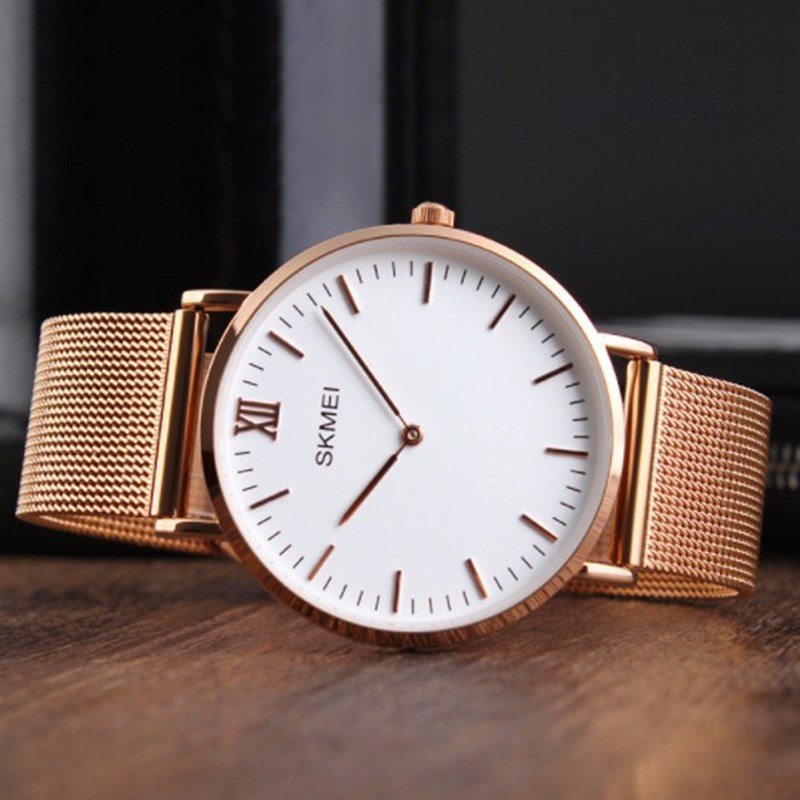 ĐỒNG HỒ NAM SKMEI  DÂY LƯỚI KIM LOẠI