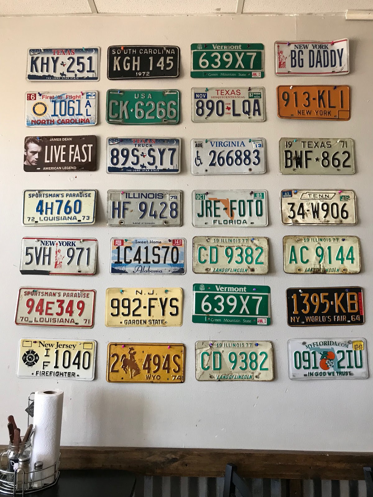 blah to TADA! Car Plate Crafts