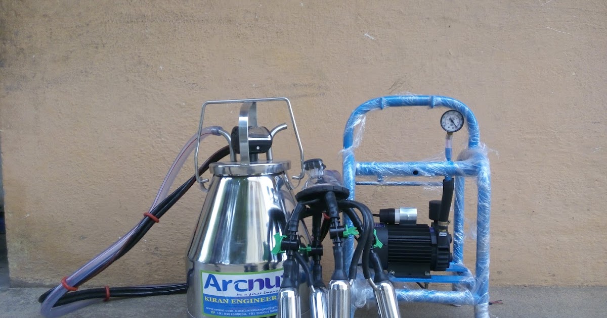 Arcnut Agro small milking machines