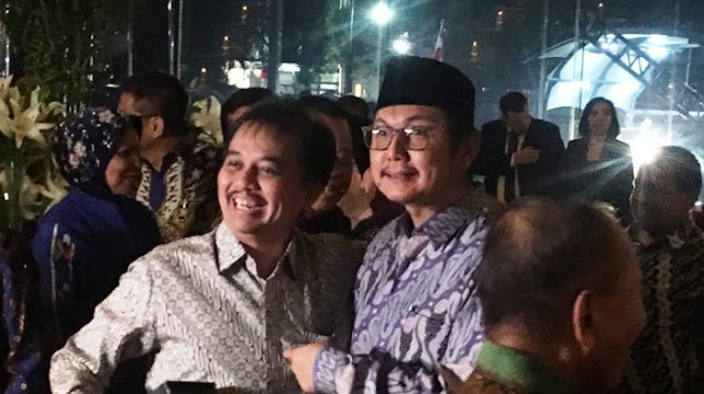 Keakraban Petinggi Demokrat dan PKS Di Pertemuan SBY Dengan Sohibul Iman