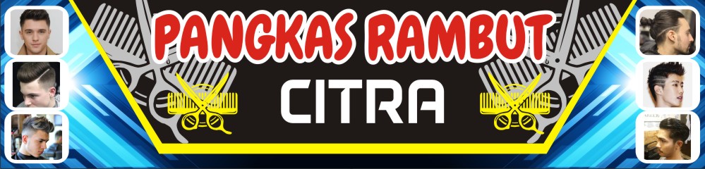 Terbaik Dari Spanduk Pangkas Rambut Cdr Erlie Decor