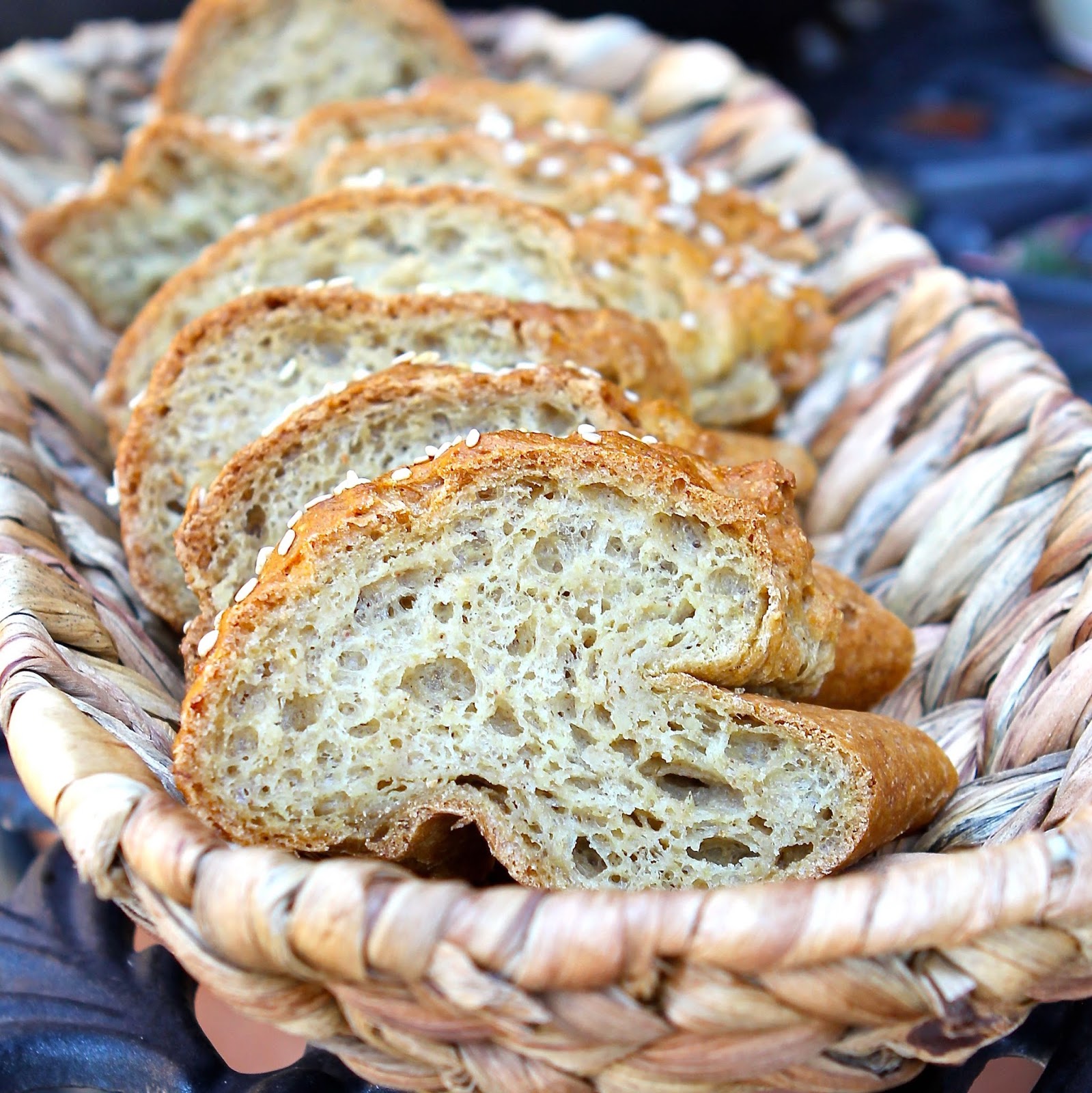Gluten Free Alchemist Brown Bread Baguette with perfect gluten free