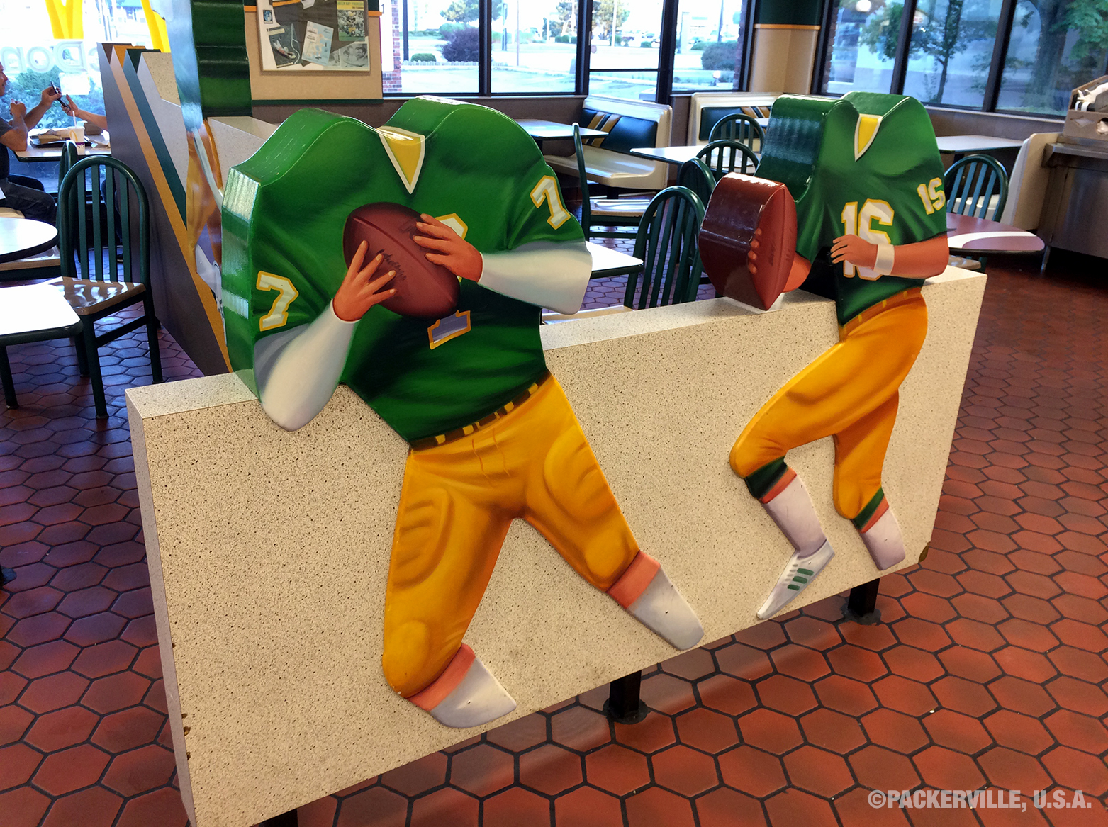 PACKERVILLE, U.S.A. Oneida Street McDonald's