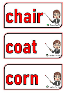 Teacher Fun Files: Common English Words | Flashcards