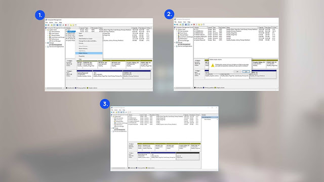 cara menambah dan mengurangi partisi windows 10 cara menambah dan mengurangi partisi windows 10