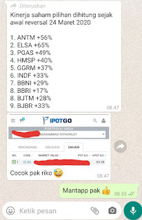 Portofolio Rikopedia dan testimoni member