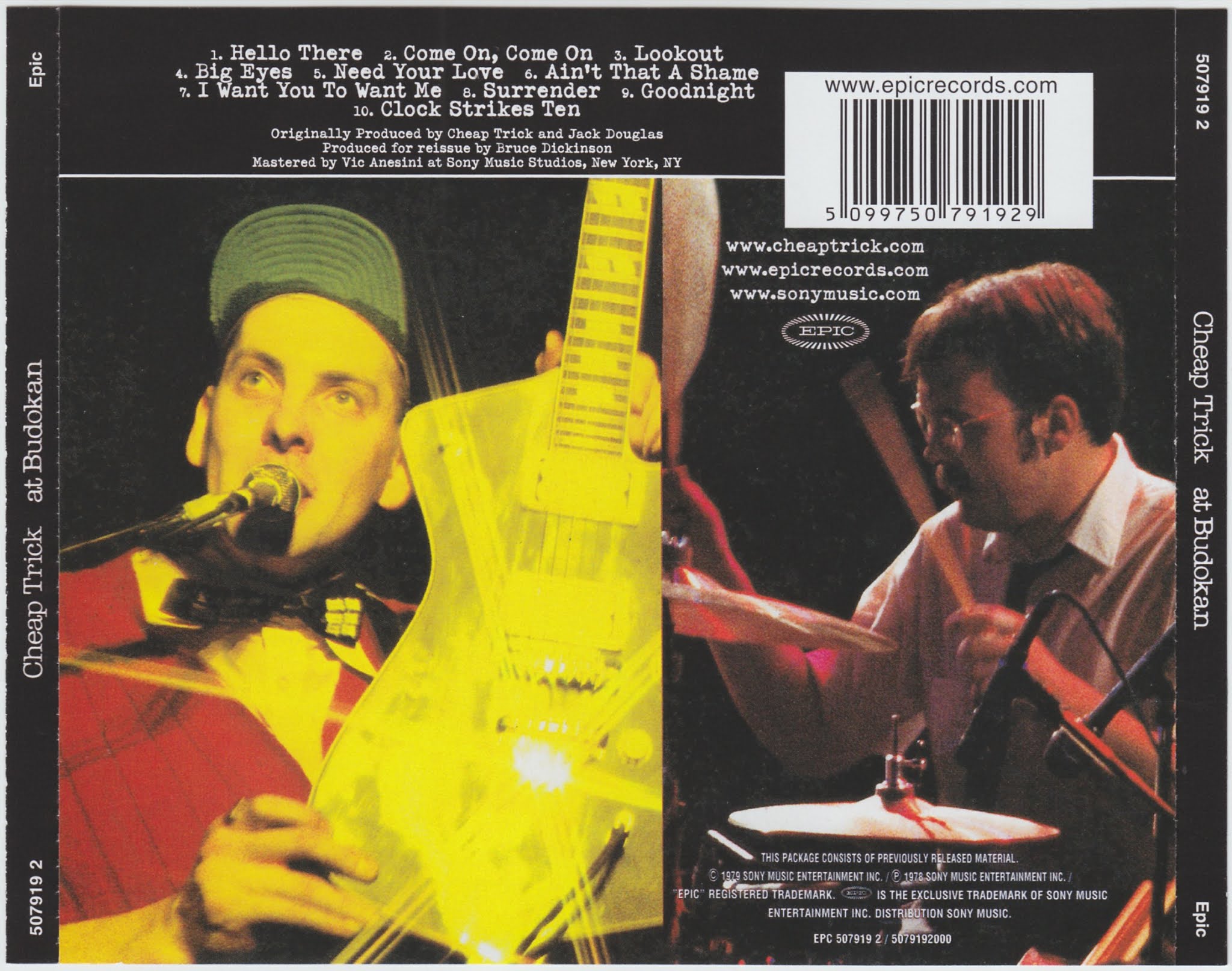 FRESH & ALIVE! En Vivo Y En Directo. Cheap Trick "Live At Budokan"