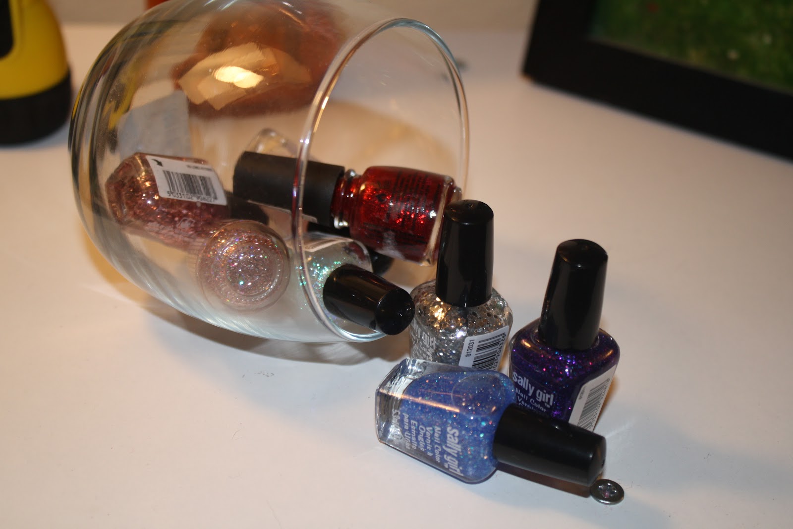 It Is What It Is Leftover Candle Votives as a Mini Nail Polish Holder