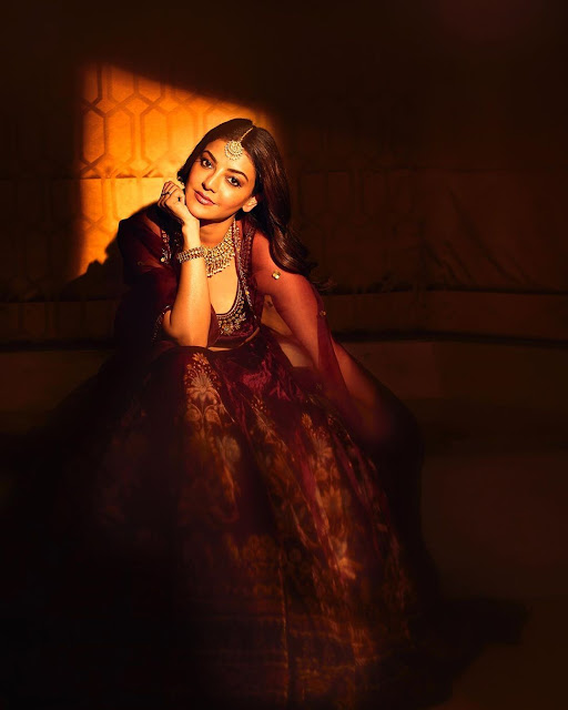 Kajal Aggarwal stuns in Glamorous Bridal Look