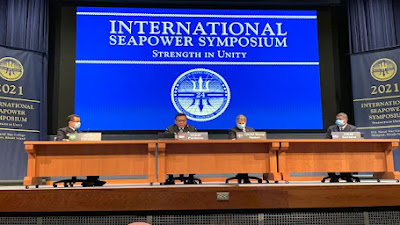  TNI AL Berpartisipasi Aktif  Dalam Kegiatan  International Seapower Symposium 2021 di Amerika