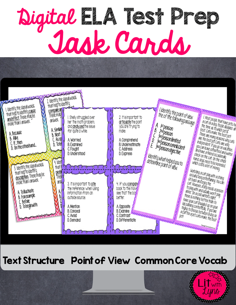 Electronic Activity Playing cards Upon GOOGLE CLASSROOM - image about Free Printable Task Cards called Electronic Activity Playing cards Upon GOOGLE CLASSROOM -
