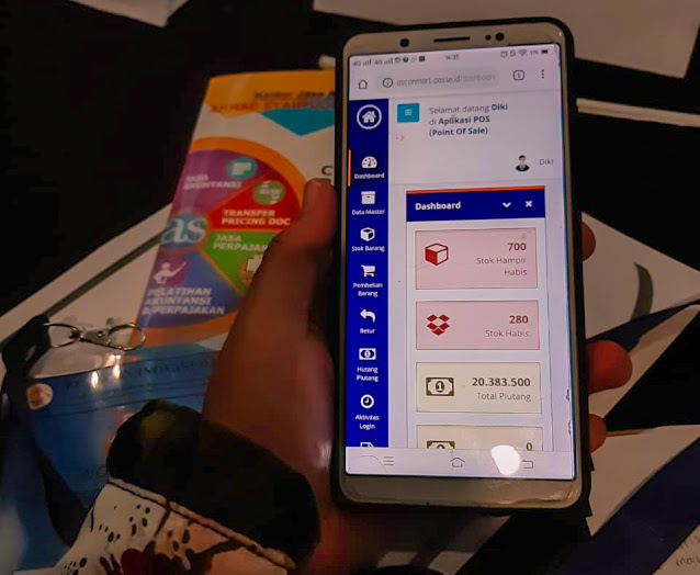 aplikasi point of sale bisa diakses lewat hp