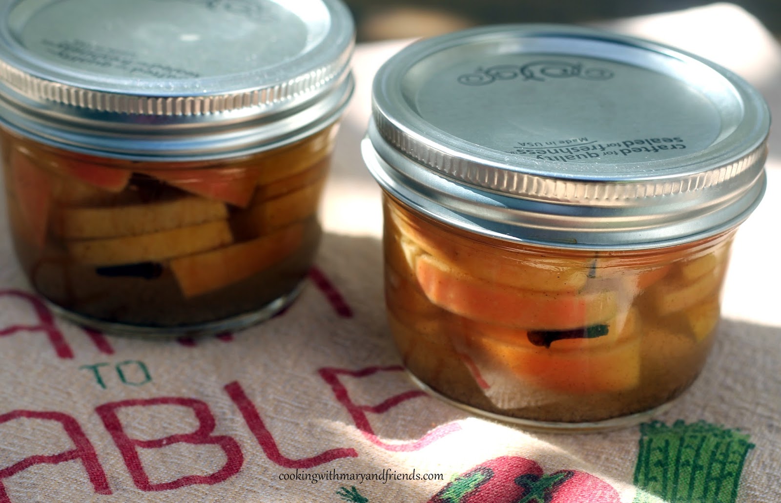 Cooking With Mary and Friends Pickled Apples