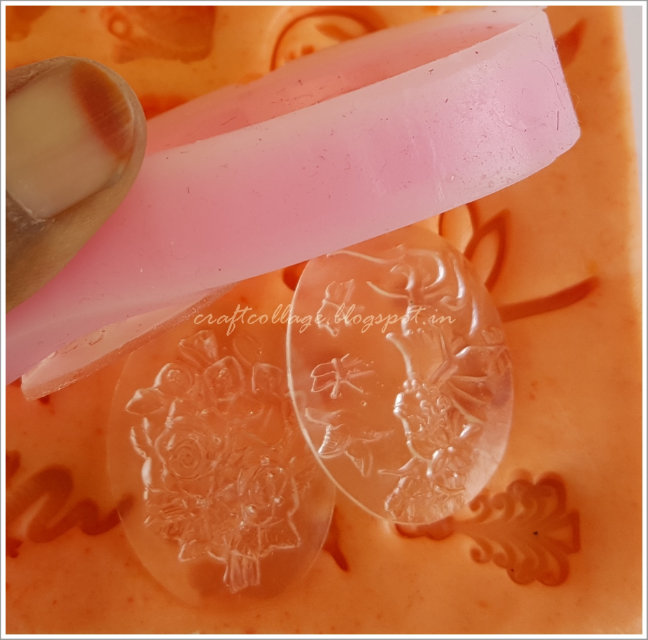 Anuja's CraftCollage Resin Step by Step Process