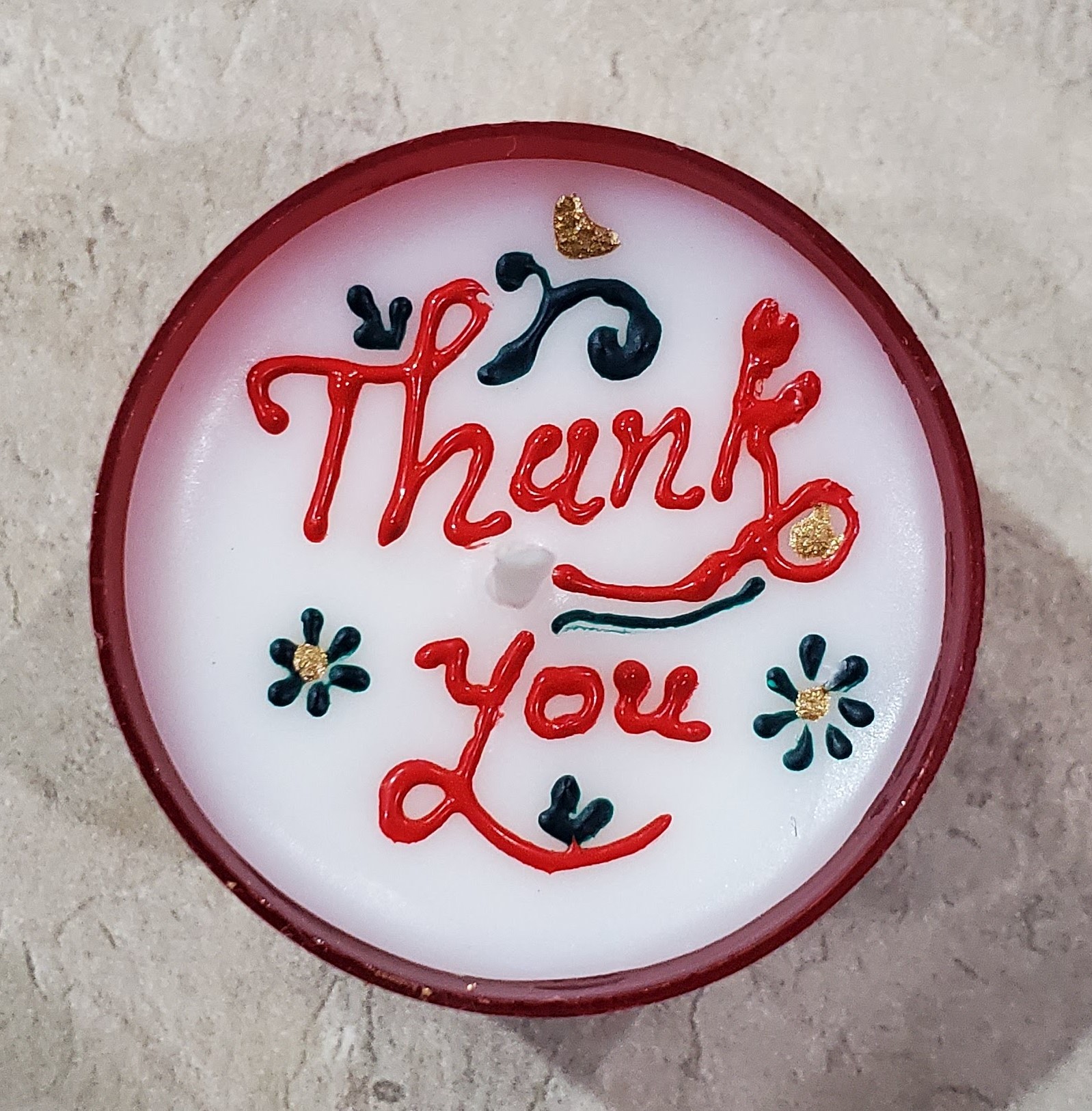 Inspirational Words Candles. They come in 5 vibrant colors filled with