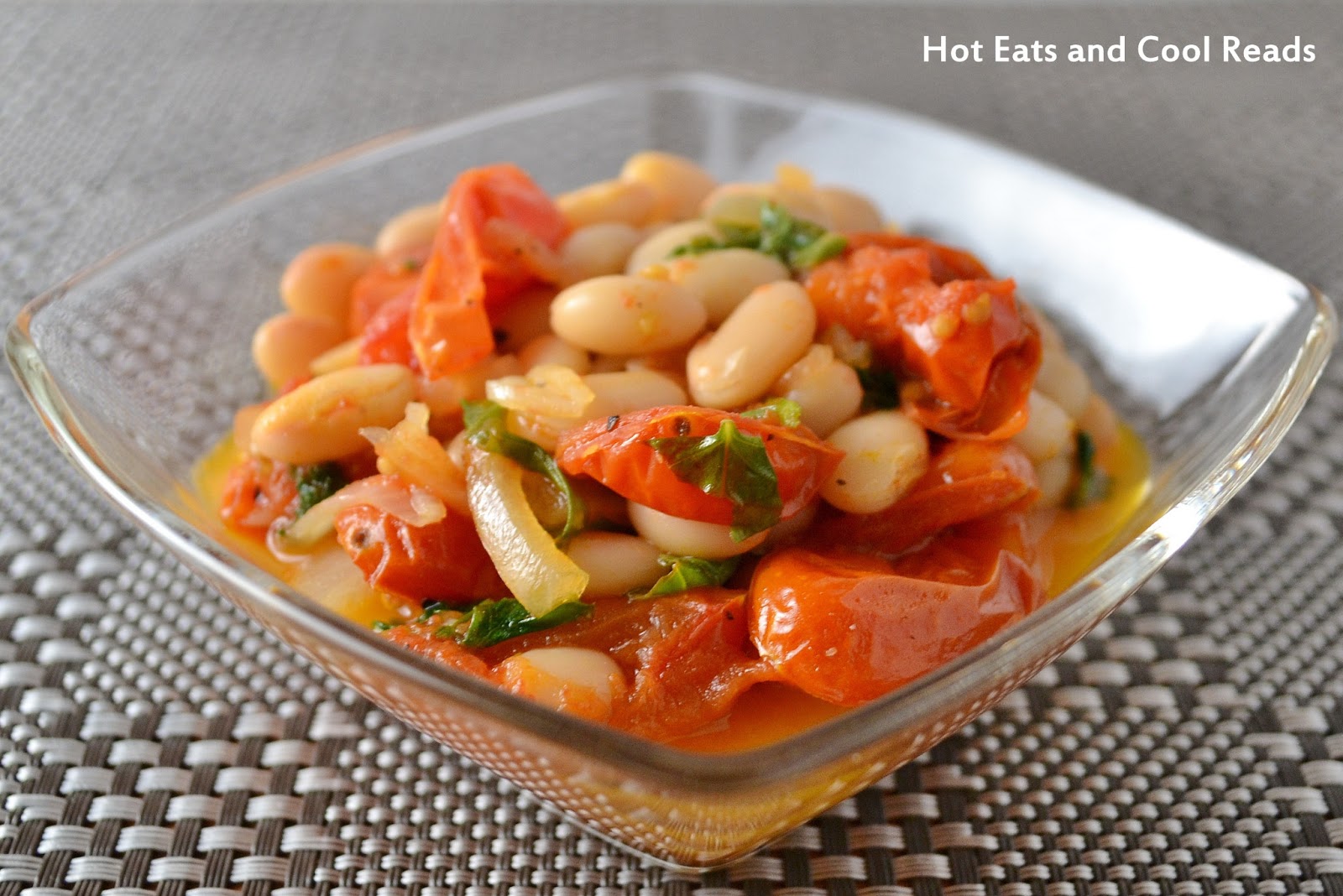 Roasted Tomatoes and White Beans Recipe