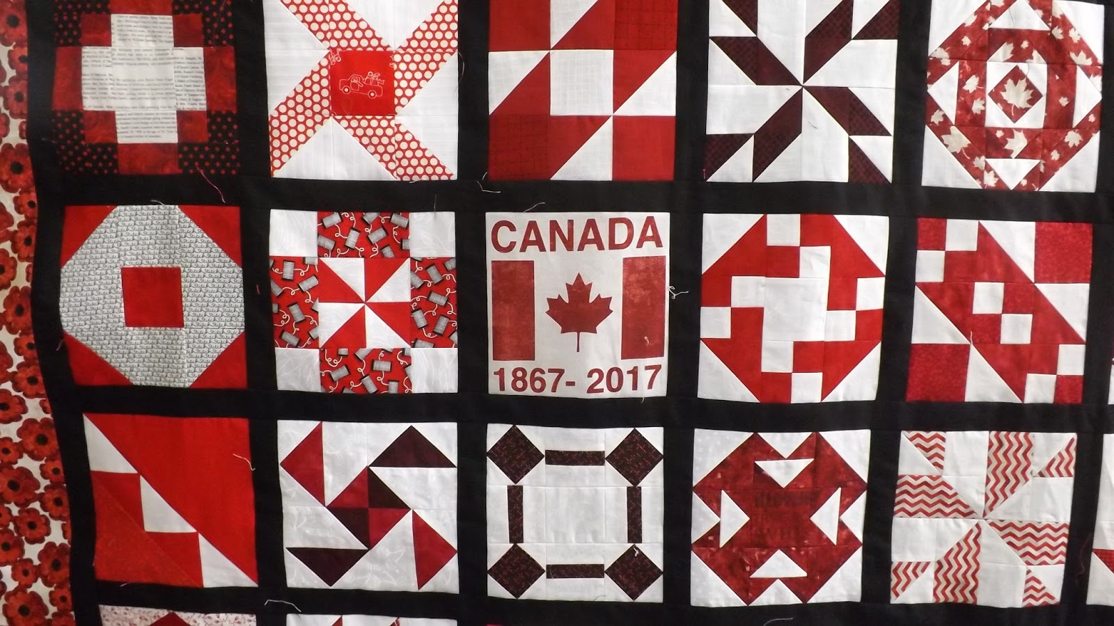 Treadle Quilts Canada 150 Quilt Finish