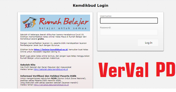 Cara Verval Pd Kampus Pendidikan