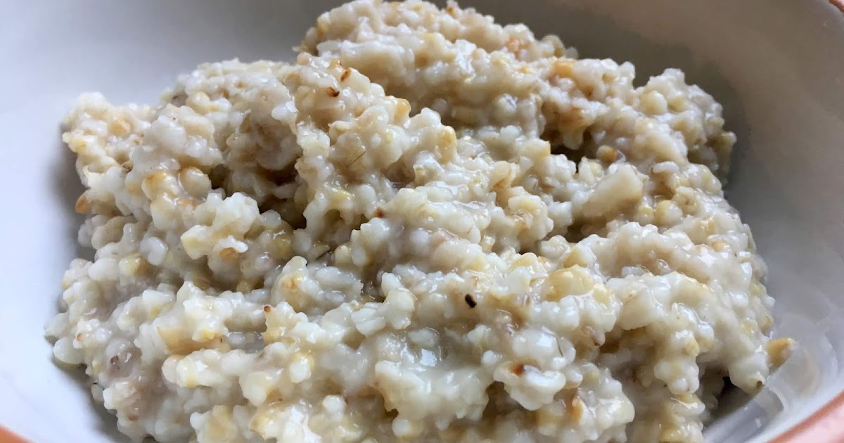 COOK WITH SUSAN How to Cook Steel Cut Oats Overnight