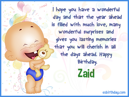 Zaid Happy birthday Zaid Happy birthday