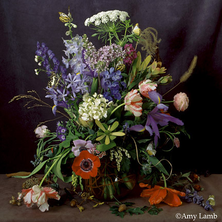 The Domestic Curator: DUTCH INSPIRED FLORALS