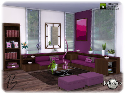 Гостиная — наборы мебели и декора для Sims 4 со ссылками для скачивания