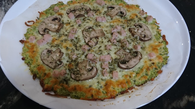 Pizza De Brócoli Sin Gluten
