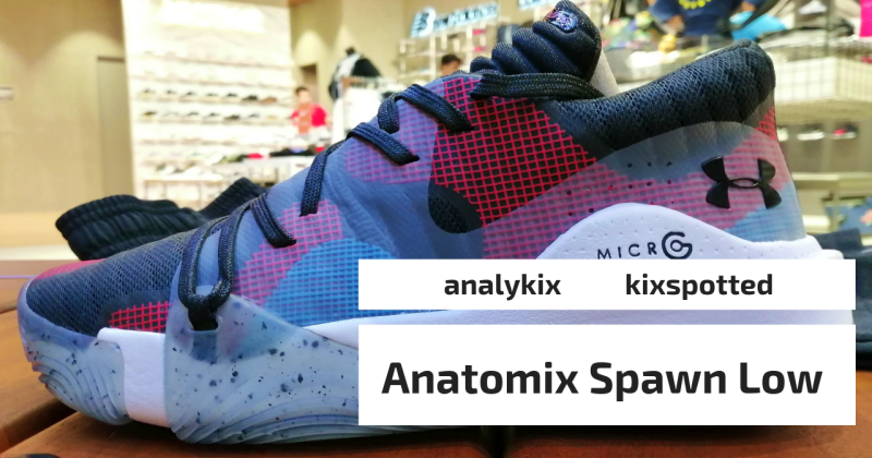 ua anatomix spawn low 2019 colorways