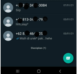 Cara Menyembunyikan Chat Whatsaap Tanpa Arsip