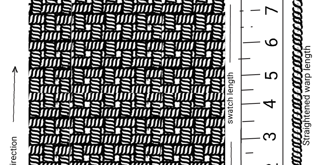 Textile Adviser WARP CRIMP CALCULATION IN THE WOVEN FABRIC WITHOUT SWATCH