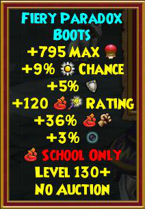 Wizard101 Storm Titan Drops - Level 130+ Paradox Best Gear Guide